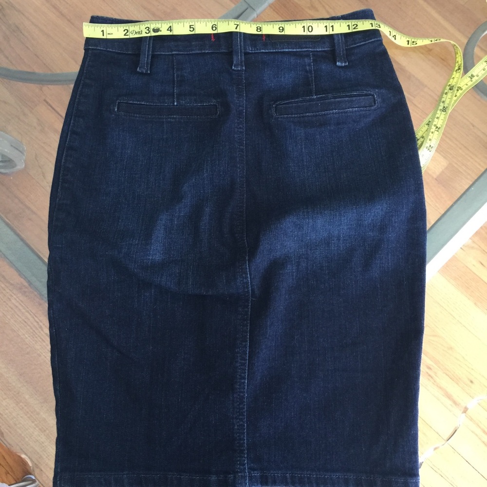 Sanctuary Shay Button Stretch Denim Skirt 24, NWOT - Picture 6 of 8
